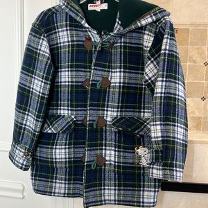 Kids wool coat size L